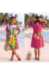 Hand Painted Rayon Kids Dress